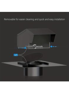 1db Tetőszellőző Sapka, Tető szellőzőnyílás