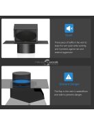 1db Tetőszellőző Sapka, Tető szellőzőnyílás