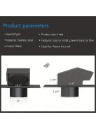 1db Tetőszellőző Sapka, Tető szellőzőnyílás