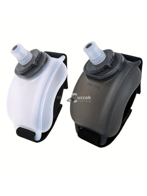 Két darab 200 ml-es csuklóra húzható víztároló sportoláshoz