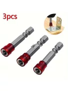 1/4 hüvelykes mágneses csavarhúzó bitkészlet