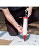 Újrahasználható rozsdamentes acél tömítőfúvóka készlet szilikon hegyekkel