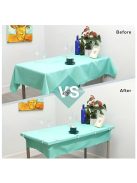 6db rozsdamentes acél asztalterítő csipesz, fém rögzítőbilincs