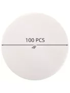 100 darab nem tapadó pergamen papír kör hamburger pogácsához