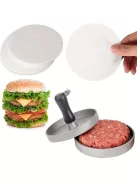 100 darab nem tapadó pergamen papír kör hamburger pogácsához