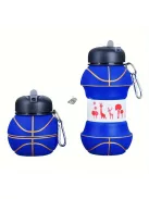 Összecsukható kosárlabda alakú sportss vizes palack