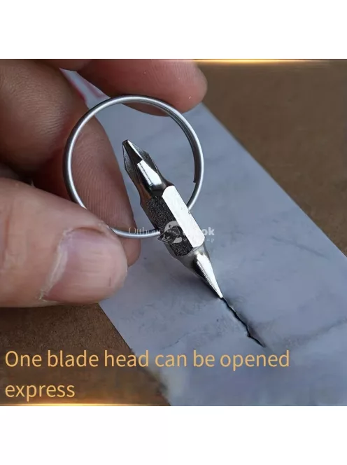 Mini Kulcstartóra akasztható Csavarhúzó Készlet