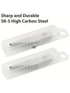 11 db-os rozsdamentes acél precíziós pengekészlet