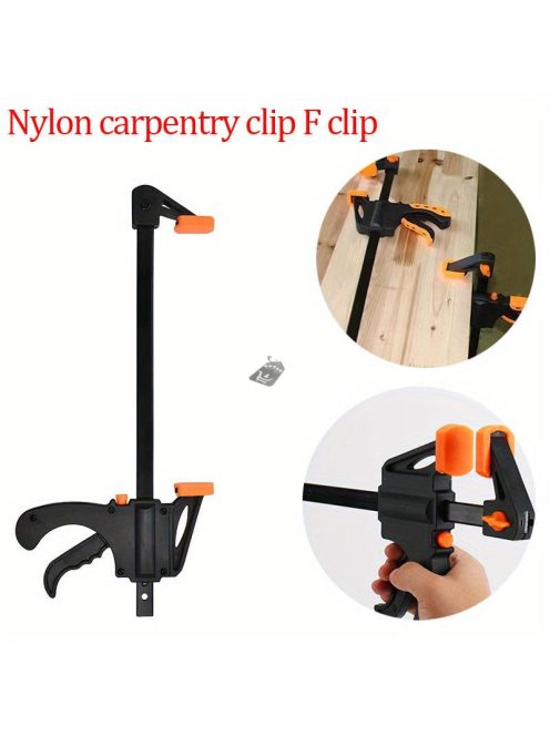 1 db gyorsbilincs, nagy teherbírású faipari bilincs