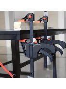 1 db gyorsbilincs, nagy teherbírású faipari bilincs