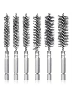 Drótcsöves Géptisztító Kefe Készlet, Rozsdatisztító