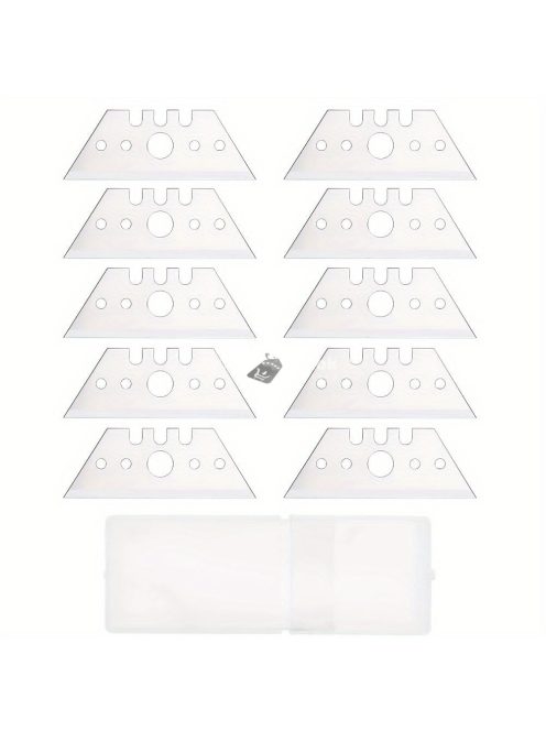 10 darab fém trapéz pengék kézműves vágáshoz