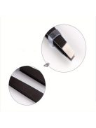 Precíziós fekete rozsdamentes acél szemöldökcsipesz