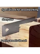 Pontos japán stílusú kétoldalas kézi fűrész - SK5 acél