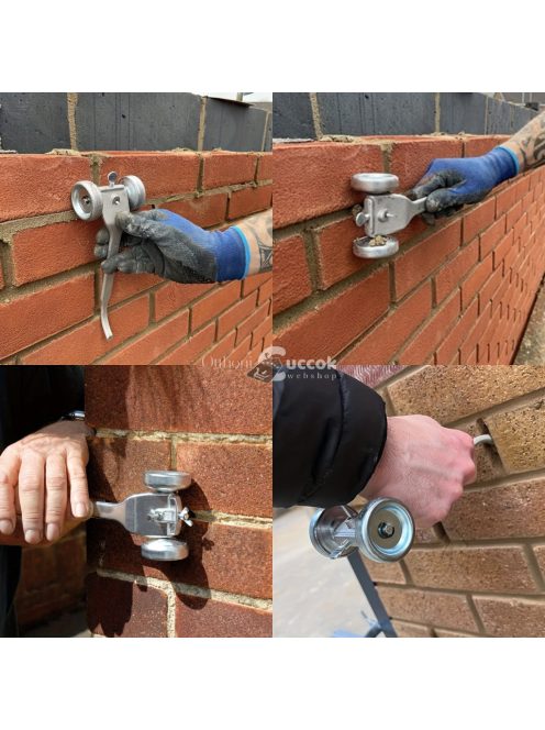 Fém, görgős fugázó szerszám