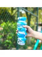 Szivárgásmentes szilikon palack szívószállal