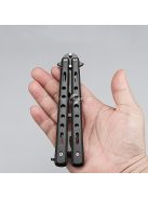 Rozsdamentes acél pillangó kés stílusú üvegnyitó