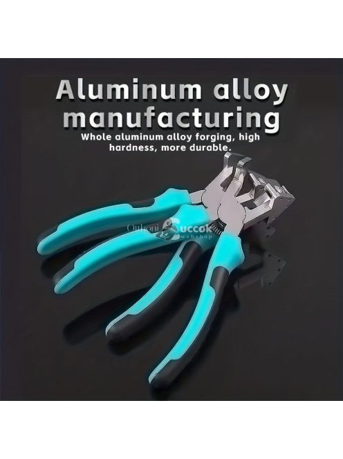 Alumínium ajtó és ablak tömítőszalag olló és fogó, 90 fokos derékszögű szalagvágó