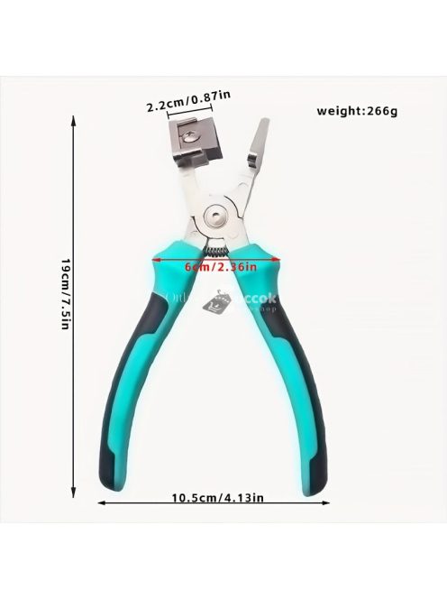 Alumínium ajtó és ablak tömítőszalag olló és fogó, 90 fokos derékszögű szalagvágó