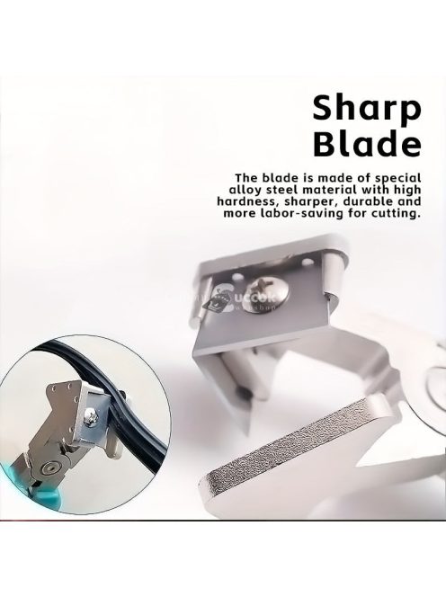 Alumínium ajtó és ablak tömítőszalag olló és fogó, 90 fokos derékszögű szalagvágó