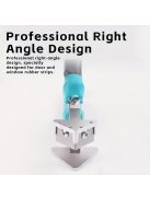 Alumínium ajtó és ablak tömítőszalag olló és fogó, 90 fokos derékszögű szalagvágó