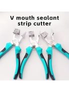 Alumínium ajtó és ablak tömítőszalag olló és fogó, 90 fokos derékszögű szalagvágó