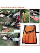 10db reszelőkészlet, láncfűrészreszelő szerszámkészlet