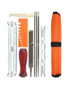 10db reszelőkészlet, láncfűrészreszelő szerszámkészlet