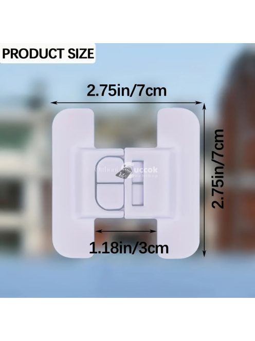 Hűtőszekrény nyitásgátló biztonsági zár