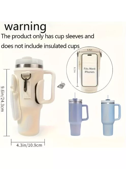 Többfunkciós kulacs tartó, tároló zsebekkel