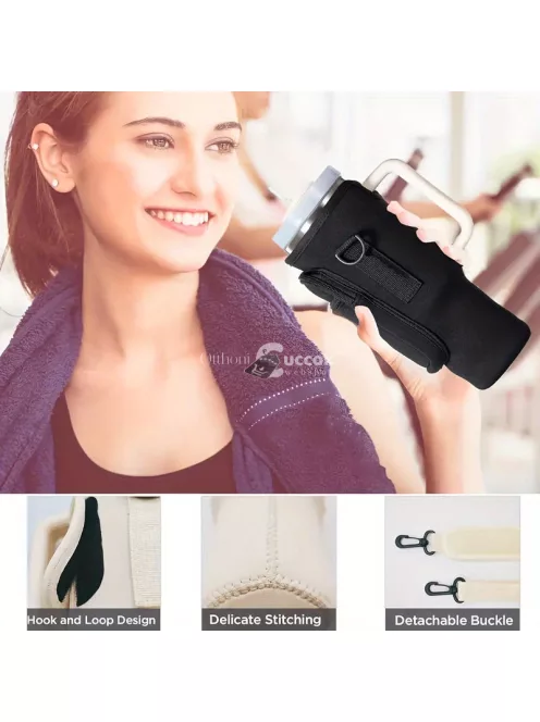 Többfunkciós kulacs tartó, tároló zsebekkel