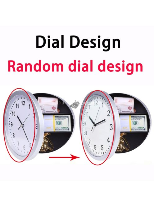 Többfunkciós Falióra Tárolódoboz