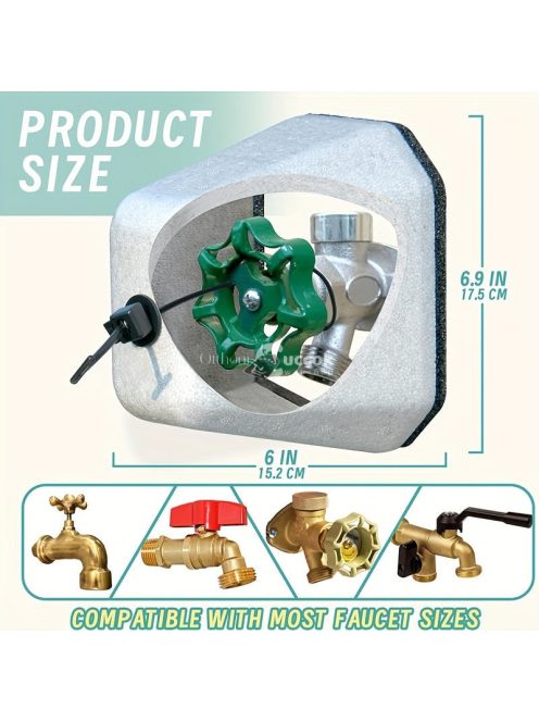 3db Marinexplore Szigetelt Csapfedelek