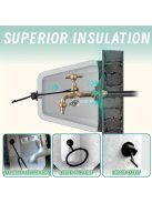 3db Marinexplore Szigetelt Csapfedelek