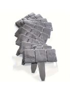 10db Szürke Kő Kerti Szegély - kerti dekoráció