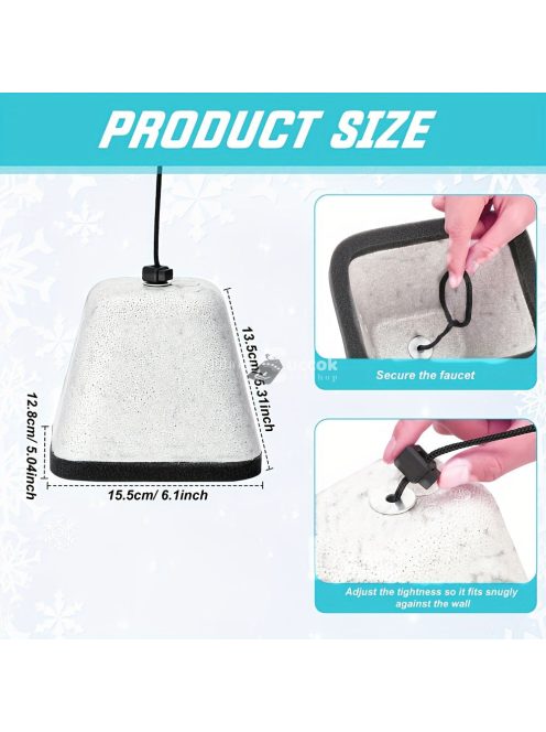 Kültéri csaptelep szigetelő burkolat