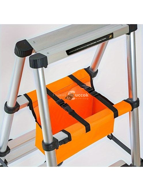 Létrához csatlakoztatható Nagy Kapacitású Szerszámkészlet tartó