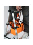 Létrához csatlakoztatható Nagy Kapacitású Szerszámkészlet tartó