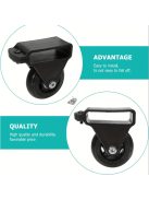 2db Összecsukható Létrakerekek, Teleszkópos Létragörgő