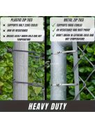 20 darab rozsdamentes acél kötözőcsipesz