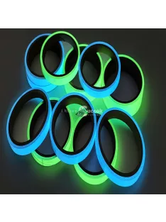   3db - Színes, sötétben világító szalag, öntapadós fluoreszkáló ragasztó