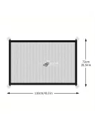 Hordozható hálós kisállat ajtó