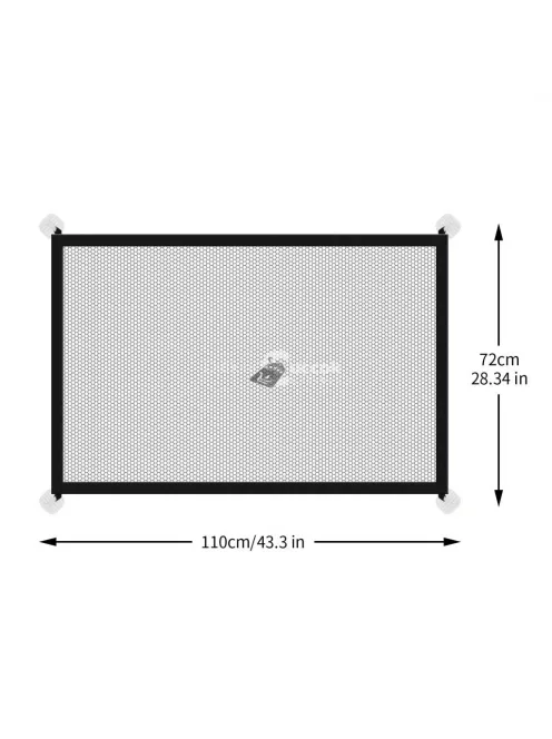 Hordozható hálós kisállat ajtó