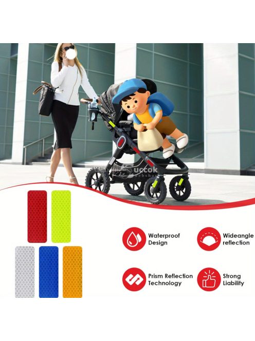 10 db fényvisszaverő matrica