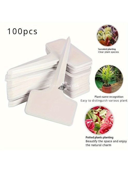 50db műanyag növény címke