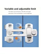 Sokoldalú 180 fokos rozsdamentes acél zár