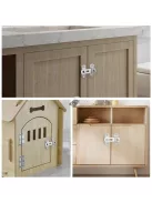 Sokoldalú 180 fokos rozsdamentes acél zár