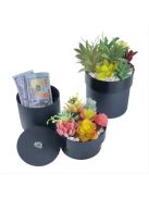 Vízálló virágcserép titkos rekesz