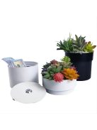 Vízálló virágcserép titkos rekesz