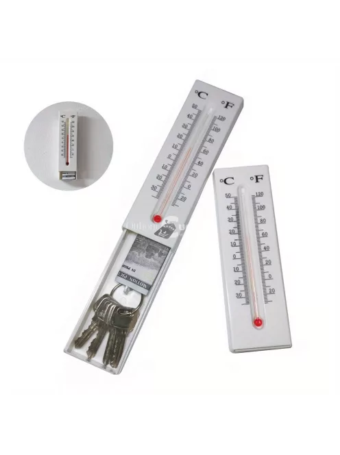 Diszkrét kültéri hőmérő széf